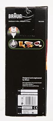 Braun MQ5200WH MultiQuick 5 Vario Staafmixer Wit/grijs Braun MQ5200WH MultiQuick 5 Vario Staafmixer Wit/grijs