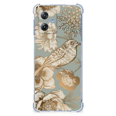 Case voor Motorola Moto G54 Vintage Bird Flowers Case voor Motorola Moto G54 Vintage Bird Flowers