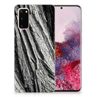 Bumper Hoesje Samsung Galaxy S20 Boomschors Grijs Bumper Hoesje Samsung Galaxy S20 Boomschors Grijs