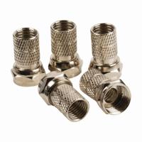 Nedis F-Connector | Male | Twist-On | 7.0 mm | Zilver | 5 Stuks | 1 stuks - CSGB41906ME CSGB41906ME - thumbnail
