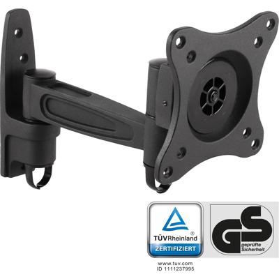 InLine 23106D tv-bevestiging 68,6 cm (27 ) Zwart