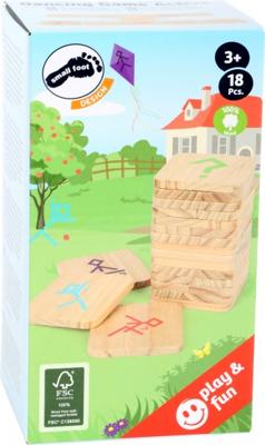 Small Foot dansspel Active hout 18 delig