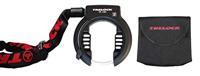 TRELOCK ringslot set "rs 430" inclusief zr 355 insteekketting (100 cm) - zwart/rood - thumbnail