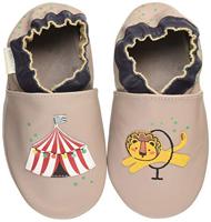Robeez babyslofjes Lion circus gris taupe Maat - thumbnail