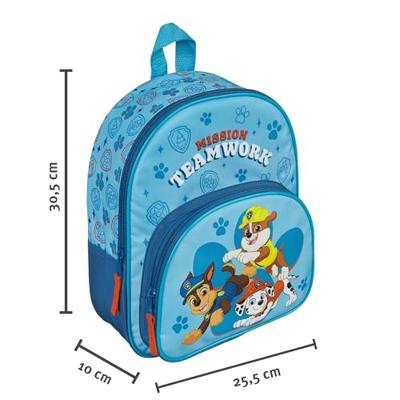 Paw Patrol Rugtas 30x25x10 cm Blauw/Rood Paw Patrol Rugtas 30x25x10 cm Blauw/Rood