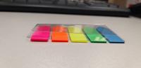 OFFICE products index pijltjes, 12 x 45 mm, ophangzakje van 5 x 25 tabs, geassorteerde kleuren - thumbnail