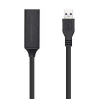 A105-0409 verlengkabel USB 3.1 Gen 1 USB type A stekker naar USB type A bus met versterker 15 m zwart - thumbnail