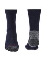 Bridgedale Lightweight Merino Performance Boot Heren Wandelsok Navy Grey M - thumbnail