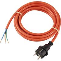 Sygonix SY-6978286 Aansluitkabel Stroom Oranje 5.00 m - thumbnail