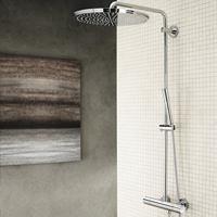 GROHE Rainshower Cosmopolitan Douchesysteem Met Thermostaat Chroom - thumbnail
