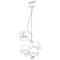 Eglo Unieke hanglampSabalete zwart - 98364 - thumbnail