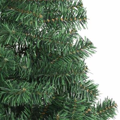 VidaXL Kerstboom met 150 led met standaard groen 120 cm pvc