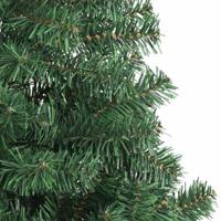 VidaXL Kerstboom met 150 led met standaard groen 120 cm pvc - thumbnail