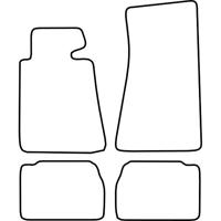 Automatten passend voor BMW 5 serie (E34) 1988-1996 TMBM502 - thumbnail