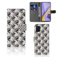 Samsung Galaxy A51 | Telefoonhoesje | Met pasjeshouder | Salamander Grey - thumbnail