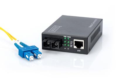Digitus DN-82121-1 Netwerk mediaconverter LAN, SC Duplex 1 GBit/s Digitus DN-82121-1 Netwerk mediaconverter LAN, SC Duplex 1 GBit/s
