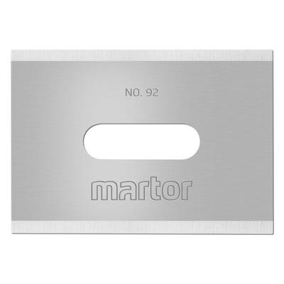 Reservemes martor rechthoekig nr. 92 | 10 stuks