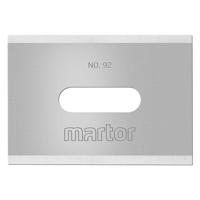 Reservemes martor rechthoekig nr. 92 | 10 stuks - thumbnail