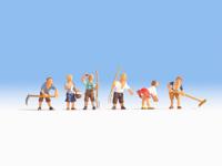NOCH 15618 H0 Bergboeren figuren Geverfd, Staand - thumbnail