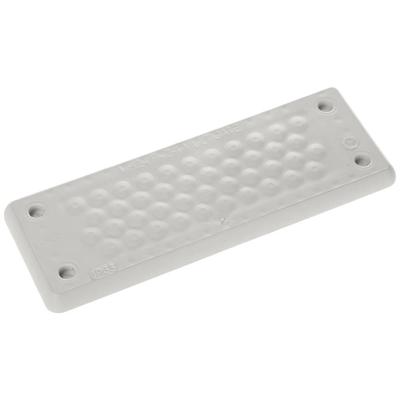 Trelleborg MH-24 F 42-1 LIGHT GREY UL94 V-0 IP65 TPE Screw Doorvoerplaat TPE Grijs 1 stuk(s)