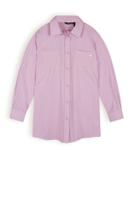 NoBell Meisjes blouse oversized - Timmy - Vintage roze - thumbnail