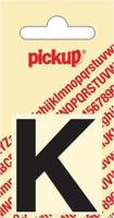 Plakletter Helvetica 40 mm Sticker zwarte lettter k Pickup - Pickup - thumbnail