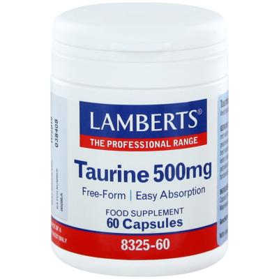 Lamberts Taurine 500mg Capsules Lamberts Taurine 500mg Capsules