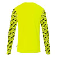 Uhlsport Progressive Keepersshirt Felgeel Zwart - thumbnail