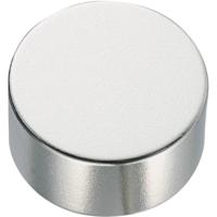 TRU COMPONENTS 505917 Permanente magneet Rond (Ø x h) 10 mm x 2 mm N35EH 1.18 - 1.2 T Grenstemperatuur (max.): 200 °C - thumbnail