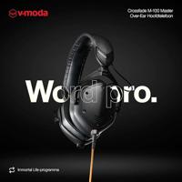 V-Moda Crossfade M-100 Master Matte Black DJ hoofdtelefoon - thumbnail