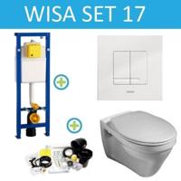 Wisa XS Gustavberg Saval Delos set17 Wit (meerprijs €10,00) - thumbnail