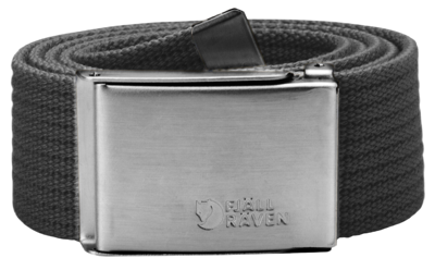 Fjallraven Canvas Riem Dark Grey One Size Fjallraven Canvas Riem Dark Grey One Size