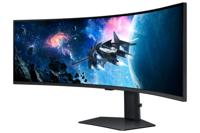 Samsung PC-monitor Odyssey G9 49 inch 240 Hz, 1 ms, 1000R gebogen VA-paneel, DWQHD-resolutie: 5120 x 1440, 2500:1, AMD FreeSync Premium Pro, Auto Source Switch +, verstelbare standaard, DisplayPort, - thumbnail