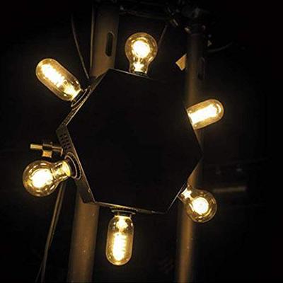 Showtec Edison Star E6 DMX LED-dimmer met 6 x E27-fitting Showtec Edison Star E6 DMX LED-dimmer met 6 x E27-fitting