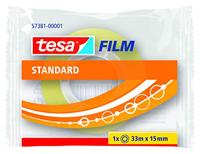 Plakband tesafilm standaard 33mx15mm transparant - thumbnail