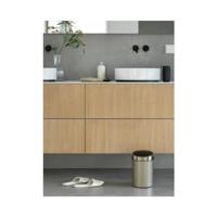 Brabantia Touch Bin Afvalemmer - wand - 3 liter - kunststof binnenemmer - matt steel fingerprint proof 378645 - thumbnail