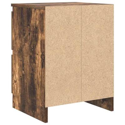 Tv-meubel 40x35x54 cm spaanplaat gerookt eikenkleurig
