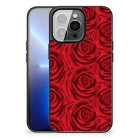 iPhone 13 Pro Max Bloemen Hoesje Red Roses - thumbnail
