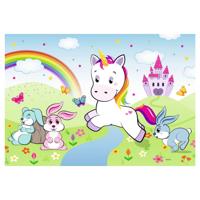 Ravensburger sprookjesachtige eenhoorn puzzel, 2x24st. - thumbnail