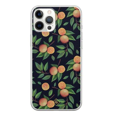 iPhone 12 Pro Max siliconen hoesje - Orange lemonade iPhone 12 Pro Max siliconen hoesje - Orange lemonade