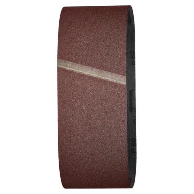 Wolfcraft Textiel schuurband | Korund | K80 | 100 x 610mm | 3 stuks - 1862000