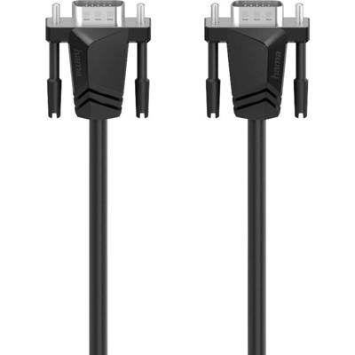 Hama VGA-kabel, Full-HD 1080p, 1,50 m Kabel Zwart