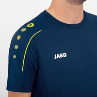 JAKO 6150 T-Shirt Classico - Nachtblauw/Citroen - XXL - thumbnail
