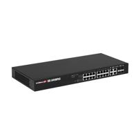 Edimax GS-5416PLC netwerk-switch Managed Gigabit Ethernet (10/100/1000) Zwart 1U Power over Ethernet (PoE) - thumbnail