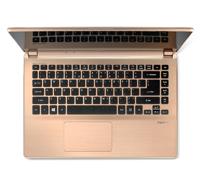Acer Aspire V5-473P-5847 Notebook 35,6 cm (14") Touchscreen Vierde generatie Intel® Core™ i5 6 GB DDR3L-SDRAM 1000 GB HDD Windows 8.1 Champagne - thumbnail