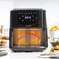 Luchtfriteuse met mand InnovaGoods Fryinn Balance 5000 Zwart 1500 W 5 L Roestvrij staal - thumbnail