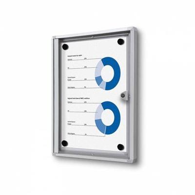 Informatie-vitrine voor 1 vel A4 Informatie-vitrine voor 1 vel A4