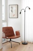 Nordlux Explore vloerlamp zwart Gu10 fitting 180 cm - thumbnail