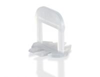 Jabo Levelling systeem voetstukken tegel clips 500 stuks 1,5mm - thumbnail