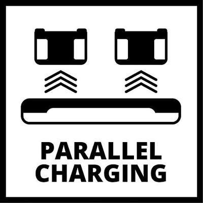 Einhell Power-X-Twincharger 3 A 4512069 Lader voor accupacks - thumbnail